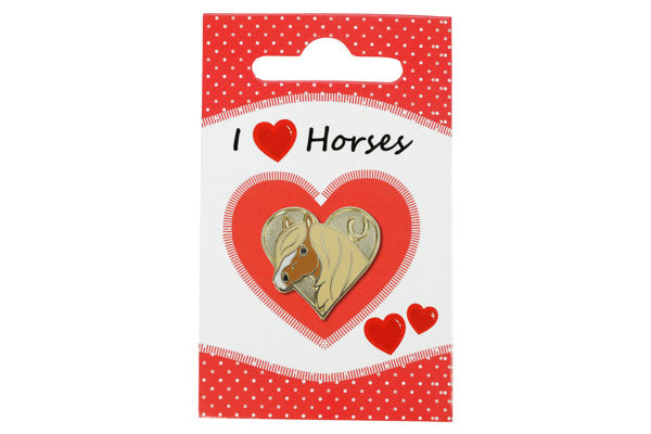 Pin Lapel Love Horses
